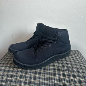 Allbirds CPMW10 Black Canvas High Top Sneakers Men's US 10 Women's US 11.5